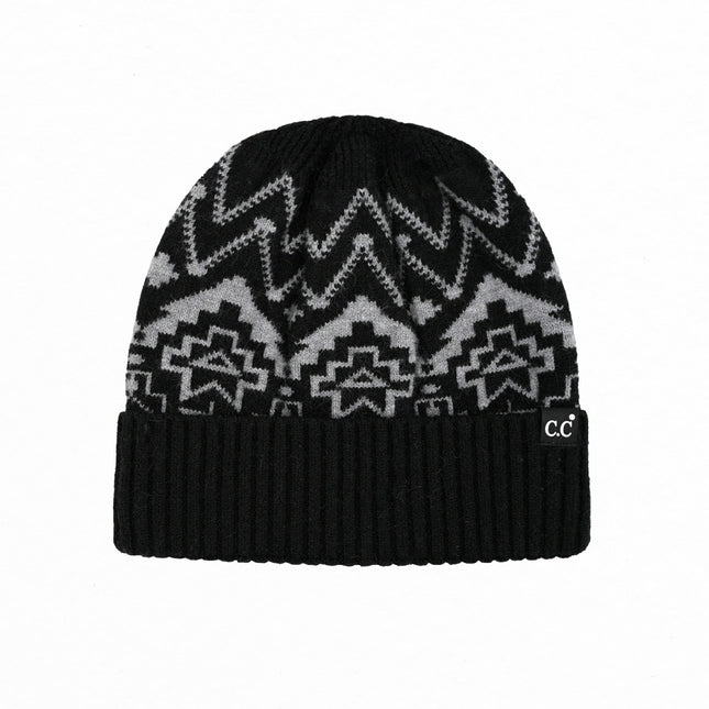 CC South Western Print Beanie Cap ( HME0016 )