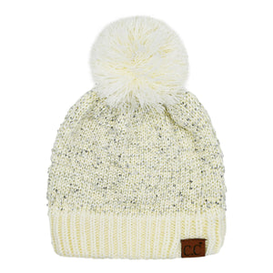 CC Sequin Pom Beanie ( HTE0034 )