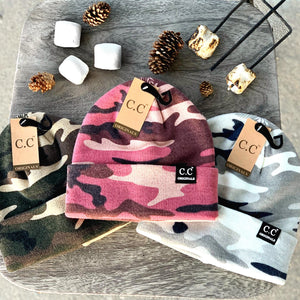 CC Camo Beanie ( HTM-12 )
