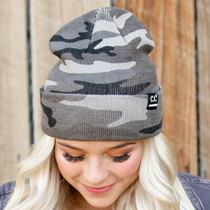 CC Camo Beanie ( HTM-12 )