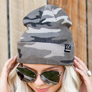 CC Camo Beanie ( HTM-12 )