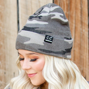 CC Camo Beanie ( HTM-12 )