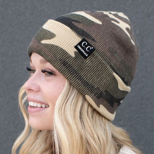 CC Camo Beanie ( HTM-12 )