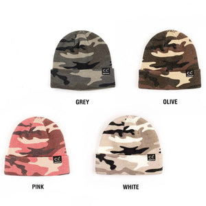 CC Camo Beanie ( HTM-12 )