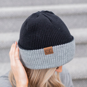 CC Reversible Streetwear Double Layer Beanie ( HTM-3850 )