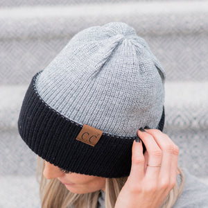 CC Reversible Streetwear Double Layer Beanie ( HTM-3850 )
