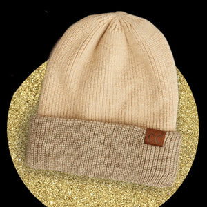 CC Reversible Streetwear Double Layer Beanie ( HTM-3850 )