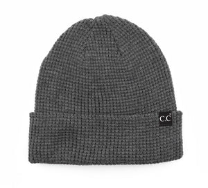 CC Beanie Waffle Knit ( HTM-4022 )