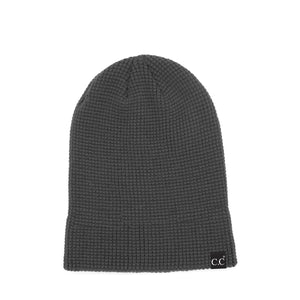 CC Beanie Waffle Knit ( HTM-4022 )