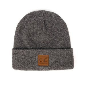 CC Beanie Heather Knit Basic ( HTM-9021 )