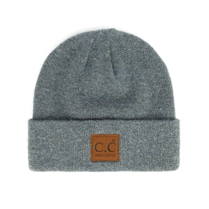 CC Beanie Heather Knit Basic ( HTM-9021 )