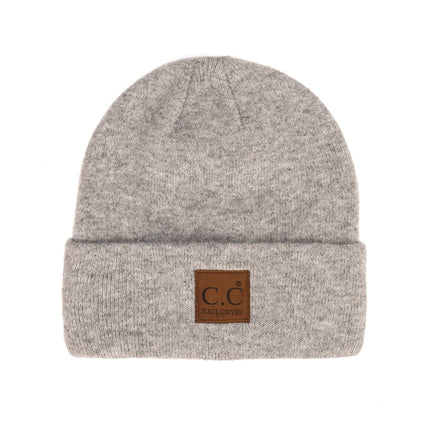 CC Beanie Heather Knit Basic ( HTM-9021 )