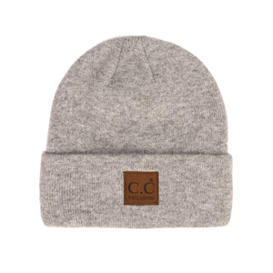 CC Beanie Heather Knit Basic ( HTM-9021 )