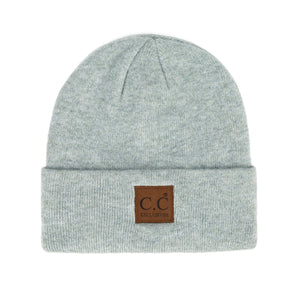 CC Beanie Heather Knit Basic ( HTM-9021 )