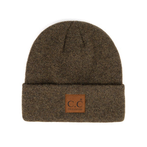 CC Beanie Heather Knit Basic ( HTM-9021 )