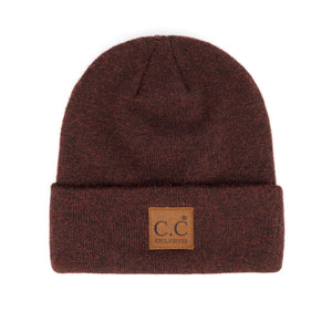 CC Beanie Heather Knit Basic ( HTM-9021 )