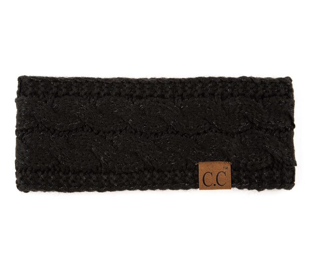 CC Metallic Lined Headwrap ( HW-20M )