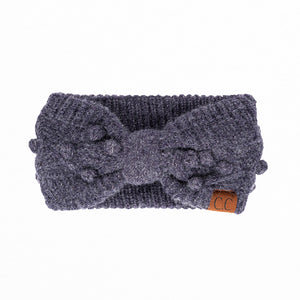 CC Crafted Pom Detail Head Wrap ( HW-3836 )