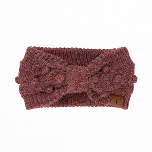 CC Crafted Pom Detail Head Wrap ( HW-3836 )