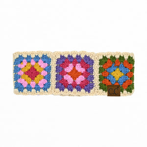 CC Handmade Colorful Crochet Pattern Head Wrap ( HW-7393 )