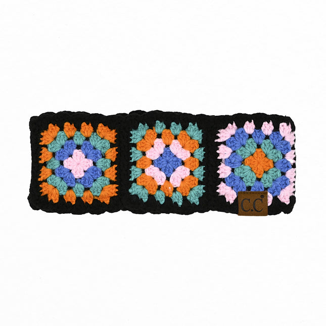 CC Handmade Colorful Crochet Pattern Head Wrap ( HW-7393 )