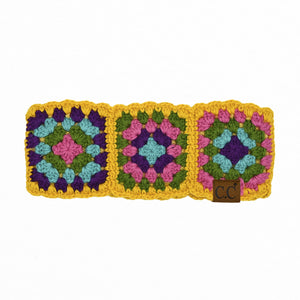 CC Handmade Colorful Crochet Pattern Head Wrap ( HW-7393 )