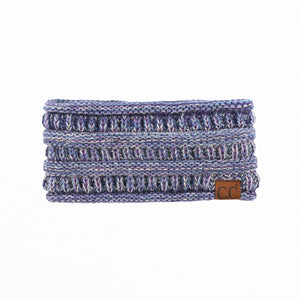 CC Multi Color Sherpa Lined Headwrap ( HW-826 )