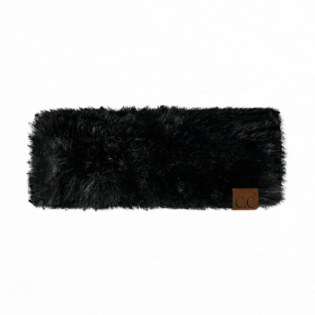 CC Newest Faux Fur Head Wrap ( HWE0004 )
