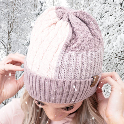 CC Multi-Color Blocking Beanie ( HAT-2065 )