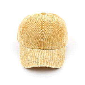 CC Stone-Washed Corduroy Cap ( BT-1014 )