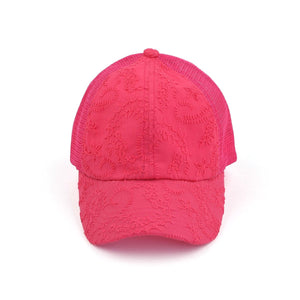 CC Paisley Embroidered Criss-Cross Cap ( BT-1013 )