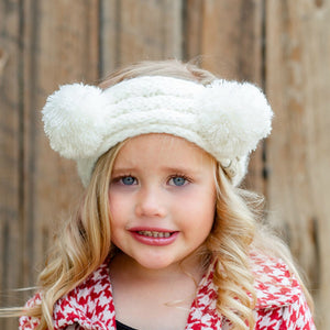 CC Kids Pom Headwrap ( KIDS HW-24 )