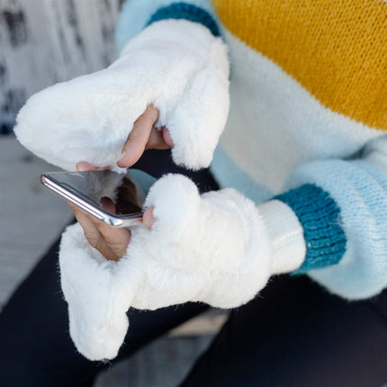 CC Sherpa Touchscreen Accessible Mittens ( MT-715 )