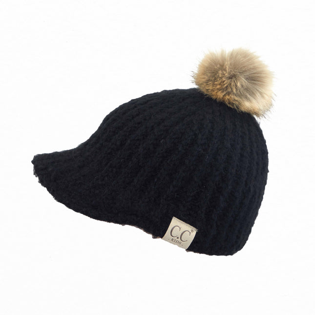 CC Knitted Kid Ball Cap ( KIDS-2036 ) ( YJ-2036 )