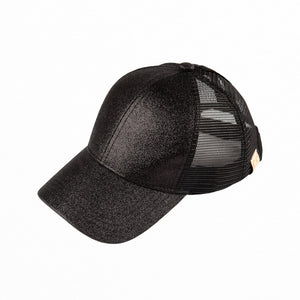 CC Kids Glitter Pony Caps ( KIDS BT-6 ) (BT-6 )