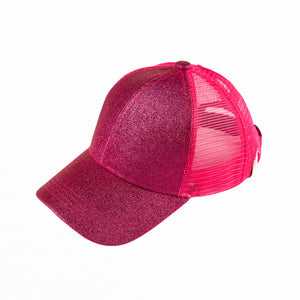 CC Kids Glitter Pony Caps ( KIDS BT-6 ) (BT-6 )