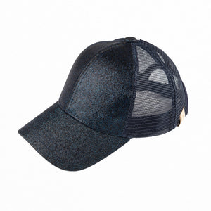 CC Kids Glitter Pony Caps ( KIDS BT-6 ) (BT-6 )