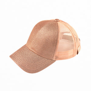 CC Kids Glitter Pony Caps ( KIDS BT-6 ) (BT-6 )