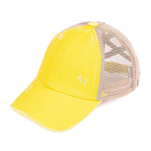 CC Kids Criss-Cross Pony Cap ( KIDS BT-780 ) ( BT-780 )