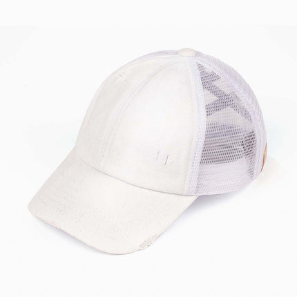CC Kids Criss-Cross Pony Cap ( KIDS BT-780 ) Fits Kids Size 1T-4T