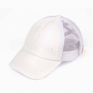 CC Kids Criss-Cross Pony Cap ( KIDS BT-780 ) ( BT-780 )