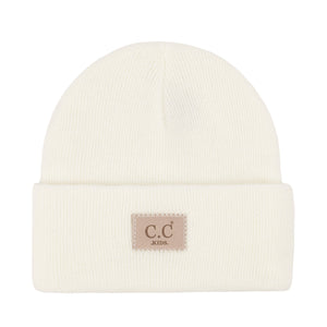 CC Kids Classic Ribbed Beanie ( KIDS-HTM-1 )