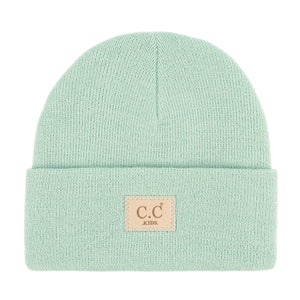 CC Kids Classic Ribbed Beanie ( KIDS-HTM-1 )