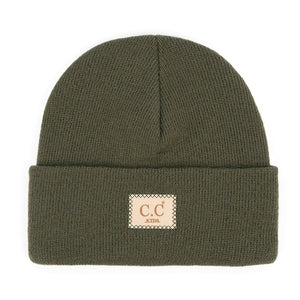 CC Kids Classic Ribbed Beanie ( KIDS-HTM-1 )