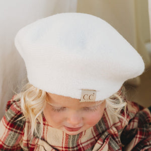 CC Kids Wool All Weather Adjustable Beret ( KIDS-BR-05 ) ( BR-05 )