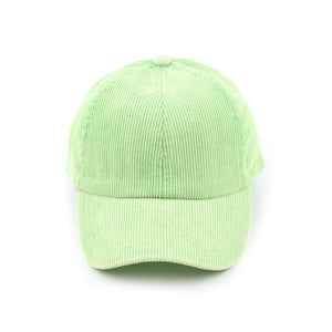 CC Stone-Washed Corduroy Cap ( BT-1014 )