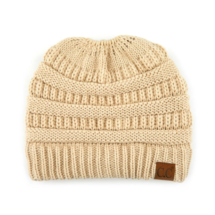 CC Messy Bun/Pony Beanie ( MB-20A )