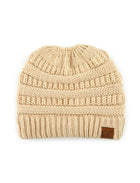 CC Messy Bun/Pony Beanie ( MB-20A )