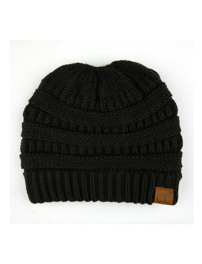 CC Messy Bun/Pony Beanie ( MB-20A )