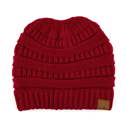 CC Messy Bun/Pony Beanie ( MB-20A )